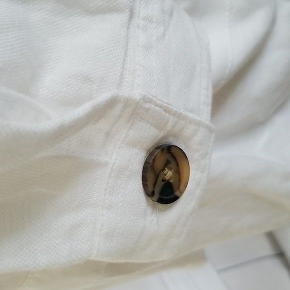 Nicole Miller Linen Blend Jacket - Picture 5 of 12